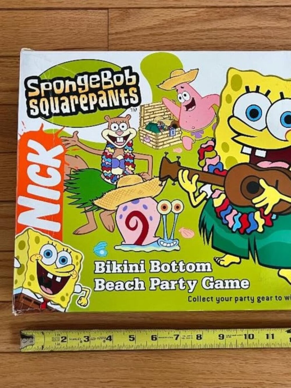 Vintage SpongeBob SquarePants Bikini Bottom Beach Party Game Nickelodeon